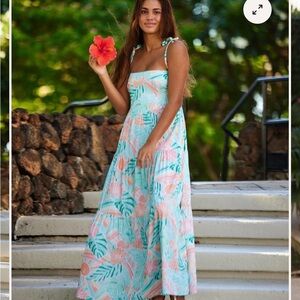 kenny flowers, the hawaii resort dress, size M